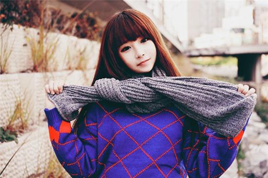 Ngắm hot girl Hàn Quốc có vẻ đẹp như búp bê 3