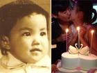 Ảnh thời thơ ấu đáng yêu của Vương Phi, Đồng Lệ Á khóa môi bạn trai ngày sinh nhật
