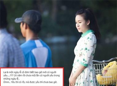 Bà Tưng than thở cô đơn trong ngày Quốc Khánh.