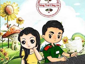 Ảnh chibi đáng yêu về các cặp đôi cảnh sát