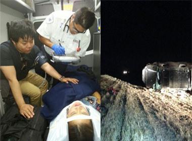 Vụ tai nạn bất ngờ khiến Quang Lê bị thương, còn Lam Anh đang trong tình trạng nguy kịch.