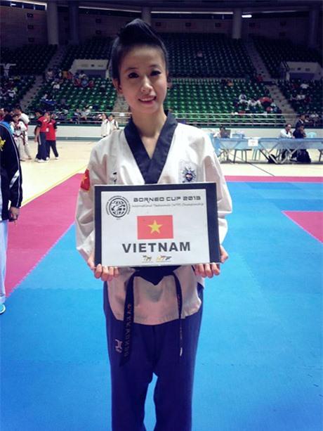 Cô bạn không ít lần giành HCV về cho đất nước