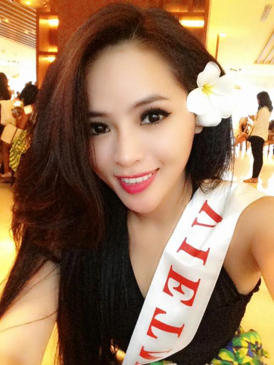 3 nhược điểm khiến Lại Hương Thảo tụt dốc ở Miss World 2013-4