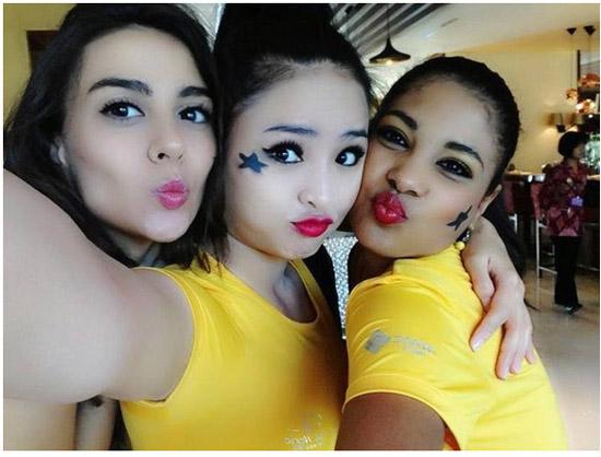 3 nhược điểm khiến Lại Hương Thảo tụt dốc ở Miss World 2013-9