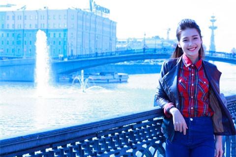 Boxing girl Khả Ngân khoe vẻ tinh khôi trên đất Nga | Boxing girl,Khả ngân,Hot girl việt