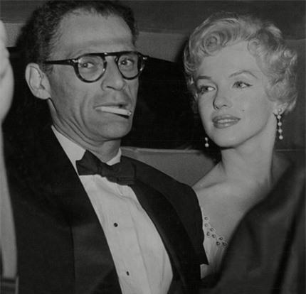 Marilyn Monroe và chồng cũ Arthur Miller