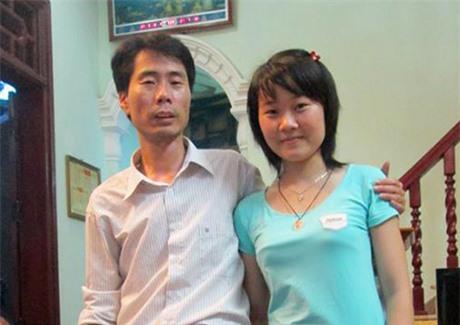 Bích Diệp và thầy giáo chủ nhiệm cấp 3