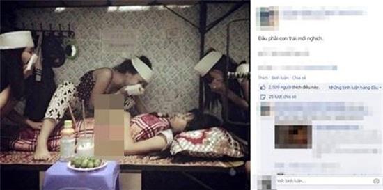 Trò đùa phản cảm tế sống bạn của nữ sinh Việt
