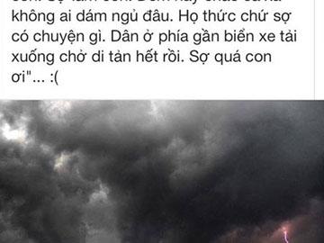 Cư dân mạng xuyên đêm căng thẳng cập nhật siêu bão Haiyan