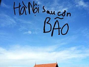 Cư dân mạng thích thú share ảnh Hà Nội nắng đẹp sau siêu bão Haiyan
