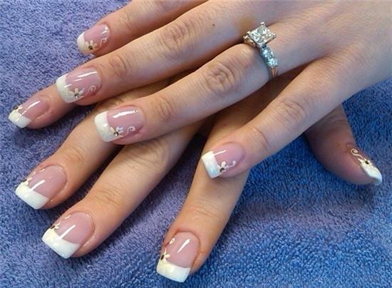 Những kiểu nail tuyệt đẹp cho cô dâu trong ngày cưới - 2sao