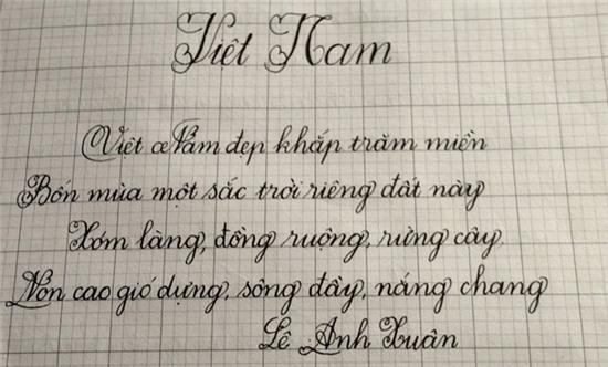 chữ đẹp, tranh, cô bé, lớp 3