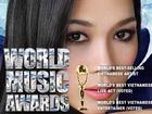 Mỹ Tâm với cú hattrick ngoạn mục tại World Music Awards