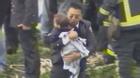 Em bé may mắn sống sót trong tai nạn máy bay TransAsia