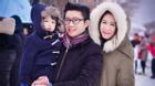 Quý tử nhà Dương Thùy Linh hạnh phúc bên ba mẹ tại Disneyland