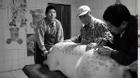 Lạ lùng nghề xăm hình cho lợn