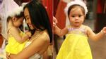 Cận vẻ kháu khỉnh của con gái Đoan Trang ngày tròn 1 tuổi