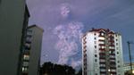 Kỳ lạ đám mây mang hình người khổng lồ xuất hiện trên nền trời Chile
