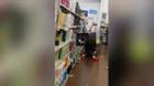 Hai người phụ nữ hỗn chiến kinh hoàng trong siêu thị