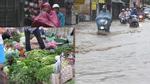 Lo mưa lụt kéo dài, người Hà Nội mua thực phẩm tích trữ