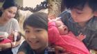 Độc quyền: Cận cảnh Kim Hiền cùng Sonic chăm sóc con gái tròn 1 tháng tuổi
