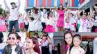 Mẹ con Thuý Hạnh, Trương Quỳnh Anh hào hứng nhảy flashmob
