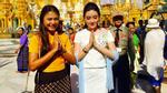 Á hậu Huyền My được chào đón nồng nhiệt tại Myanmar