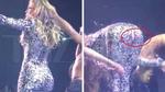 Jennifer Lopez bị rách quần trên sân khấu