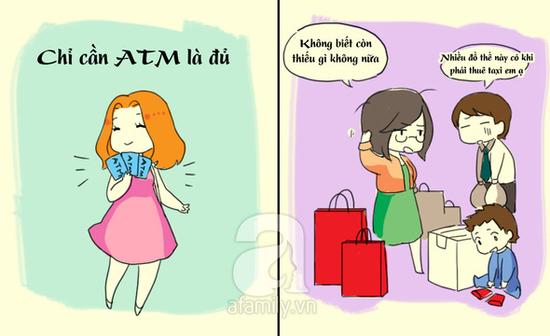 Sự khác biệt giữa gái già và gái trẻ những ngày giáp Tết