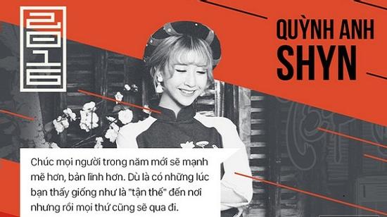 Lời chúc mừng năm mới từ các hot teen