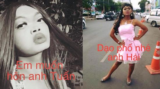 Cô gái Thái bị dân mạng Việt Nam chế ảnh trêu chọc