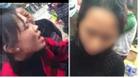 Xôn xao clip nữ sinh viên ở Thái Nguyên bị đánh ghen ngay cổng trường