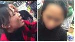 Xôn xao clip nữ sinh viên ở Thái Nguyên bị đánh ghen ngay cổng trường