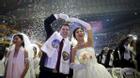 Hàn Quốc: Siêu đám cưới của 3000 cặp đôi