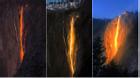 Chiêm ngưỡng cảnh tượng thác lửa hình đuôi ngựa hiếm thấy tại Mỹ