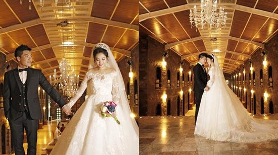 Ngắm bộ ảnh cưới lung linh của 'hoàng tử xiếc' Việt Nam