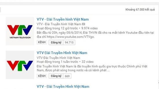 VTV lên tiếng việc kênh Youtube của Đài bị ngưng hoạt động