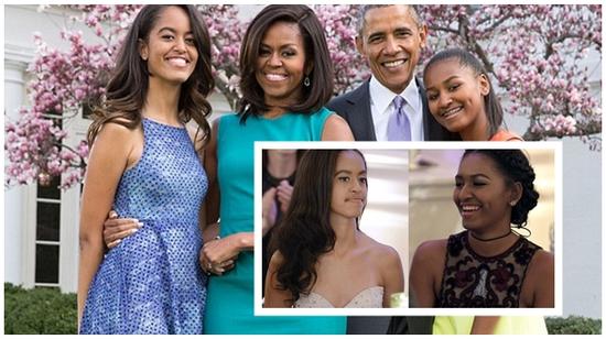 Sự trưởng thành của các ái nữ nhà Tổng thống Obama qua 2 nhiệm kỳ của bố