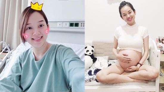 Sức khỏe không tốt, Ly kute tiếp tục nằm viện chờ ngày sinh con