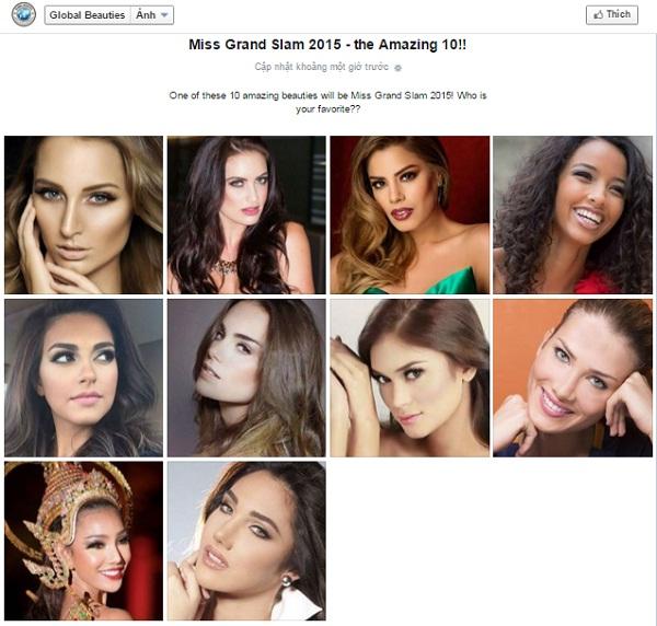 Lộ diện top 10 Hoa hậu đẹp nhất thế giới năm 2015 - 2sao