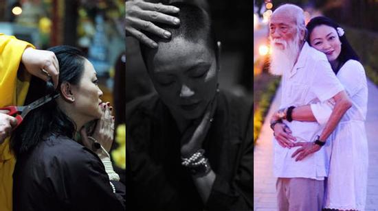Mẹ chồng Kiều Anh xuống tóc vì GS Văn Như Cương