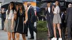 Vẻ đẹp ngọt ngào của hai tiểu thư Obama trong chuyến đi cùng bố mẹ
