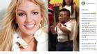Britney Spears thích thú chia sẻ clip Ku Tin nhảy 'Vũ điệu cồng chiêng'