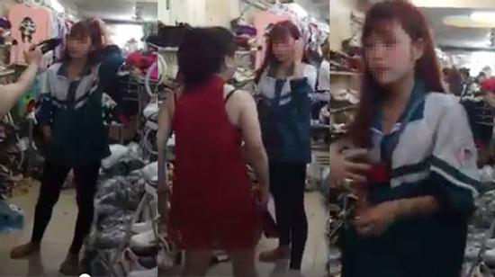 Thái độ bất ngờ của gái xinh trộm giày khi bị chủ shop dọa lột đồ