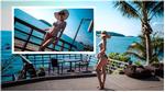 Facebook 24h: Tóc Tiên khoe dáng ngọc với bikini trước biển