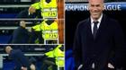 Clip: HLV Zidane rách quần vì Benzema bỏ lỡ cơ hội