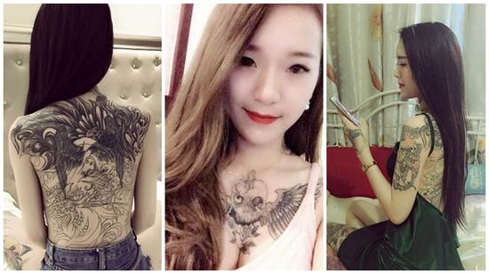 Cô gái Phú Thọ vướng nhiều thị phi bởi hình xăm song phượng