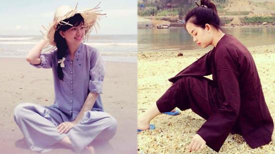 Ly kute khoác áo phật tử, nguyện giữ tâm thanh tịnh dù bão giông