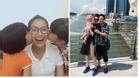 Facebook 24h: Phạm Hương về nghỉ lễ bên gia đình