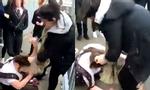 Phẫn nộ clip nữ sinh bị đánh dã man, nhiều người đứng cổ vũ reo hò